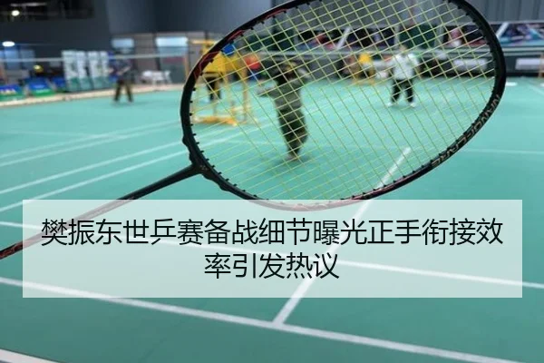 樊振东世乒赛备战细节曝光正手衔接效率引发热议